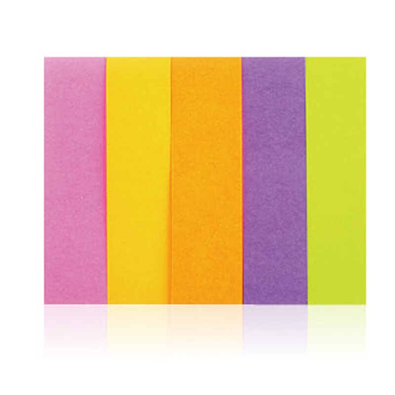 3M（Post-it） 670-5AN 熒光指示標簽/報事貼/分頁標簽 13×51mm 100張*5色/包_http://m.gzyiqian.cn/img/images/C201902/1551164102250.jpg
