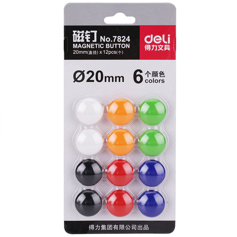 得力（deli） 7824  磁釘白板磁力 固定磁扣 小磁鐵 20mm_http://m.gzyiqian.cn/img/images/C201902/1551253436615.jpg