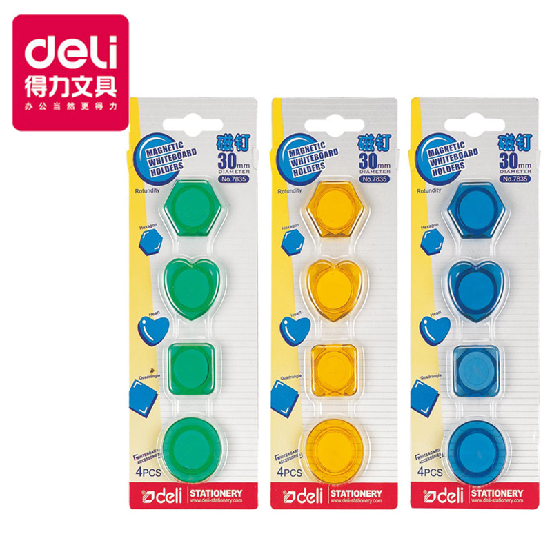 得力（deli） 7835  白板磁扣/吸鐵石/磁粒 磁力強  30mm_http://m.gzyiqian.cn/img/images/C201902/1551255183739.jpg