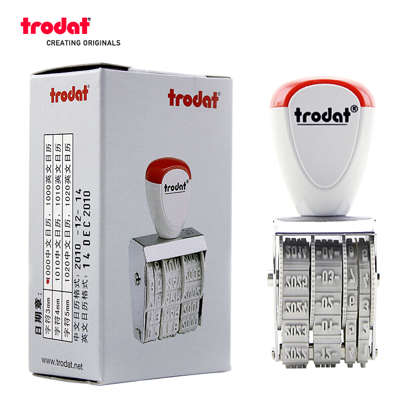 卓達（trodat） 1000 8位中文轉輪日期印章 字高3mm_http://m.gzyiqian.cn/img/images/C201903/1551772948355.jpg