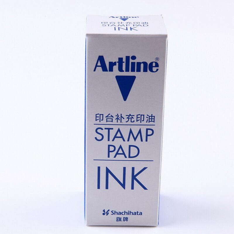 旗牌（Artline） 雅麗ESA-2N 辦公印臺補充印油50ml(藍色)_http://m.gzyiqian.cn/img/images/C201903/1552013074402.jpg