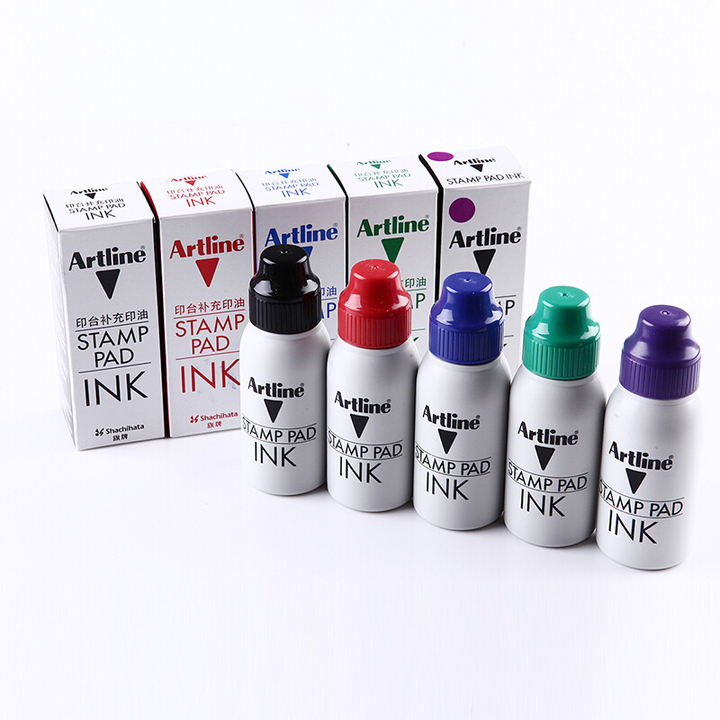 旗牌（Artline） 雅麗ESA-2N 辦公印臺補充印油50ml(藍色)_http://m.gzyiqian.cn/img/images/C201903/1552013074423.jpg