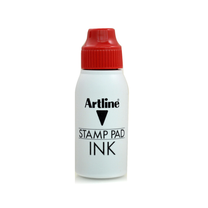 旗牌（Artline） 雅麗ESA-2N 辦公印臺(tái)補(bǔ)充印油50ml(紅色)_http://m.gzyiqian.cn/img/images/C201903/1552013129753.jpg