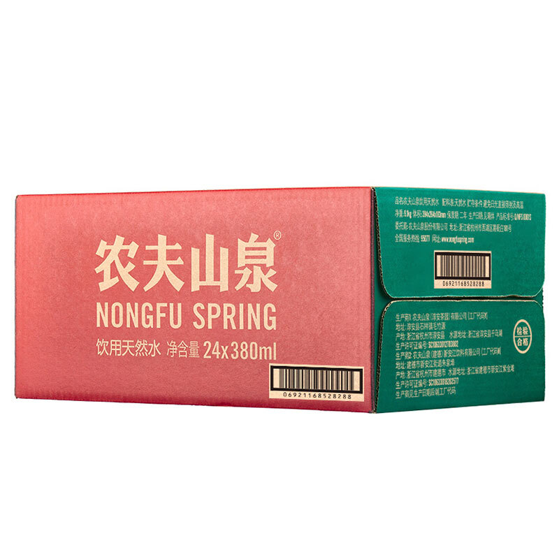 農夫山泉（NONGFU SPRING） 380ml  飲用天然水 1*24瓶 整箱_http://m.gzyiqian.cn/img/images/C201903/1552381569737.jpg