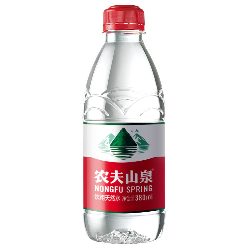 農夫山泉（NONGFU SPRING） 380ml  飲用天然水 1*24瓶 整箱_http://m.gzyiqian.cn/img/images/C201903/1552381579304.jpg