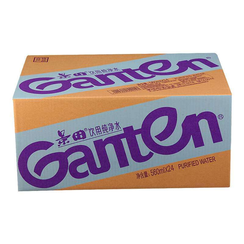 景田（ ganten） 560ml*24瓶 純凈水 整箱_http://m.gzyiqian.cn/img/images/C201903/1552383171390.jpg