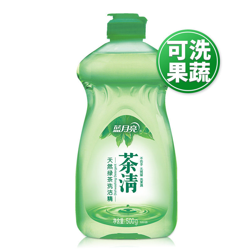 藍月亮茶清天然綠茶洗潔精500g_http://m.gzyiqian.cn/img/images/C201904/1556241964593.jpg