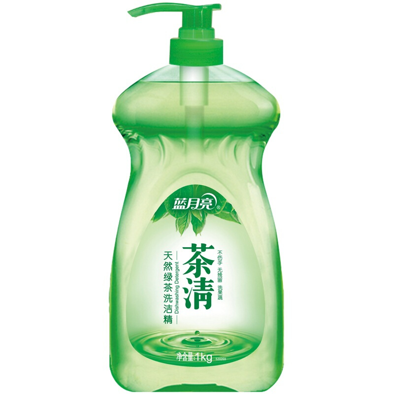 藍月亮  茶清 天然綠茶洗潔精1kg_http://m.gzyiqian.cn/img/images/C201904/1556255669385.jpg