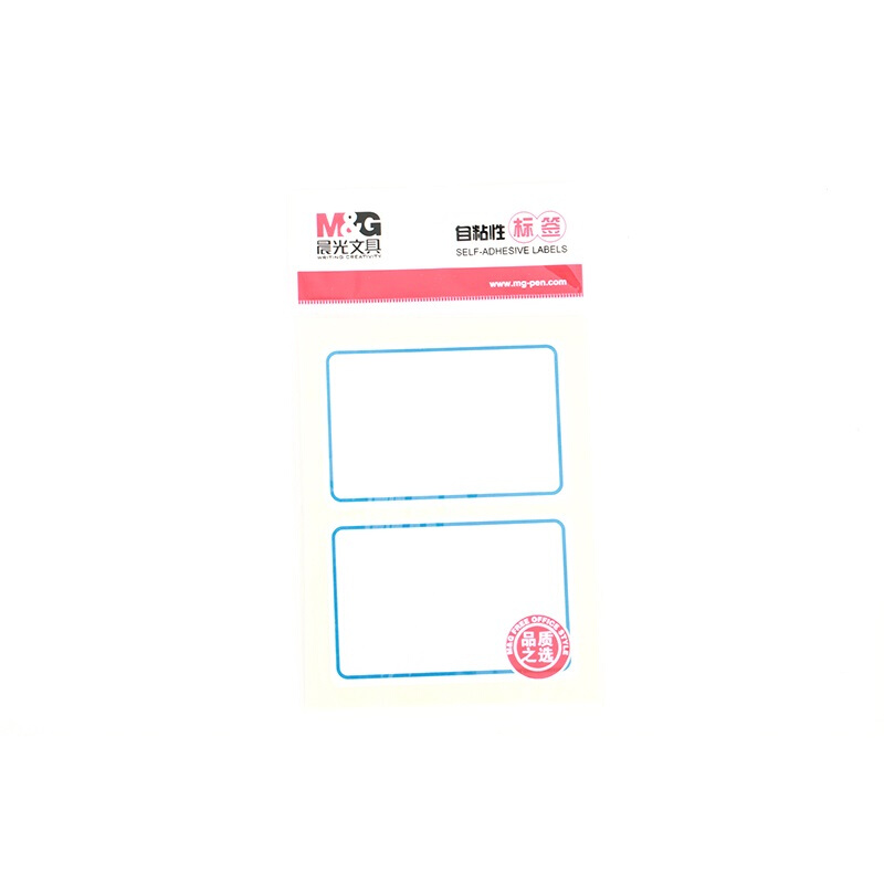 晨光（M&G） 自粘性標簽 空白不干膠貼紙 (YT-10  10張*6枚/包)_http://m.gzyiqian.cn/img/images/C201906/1561714362761.jpg