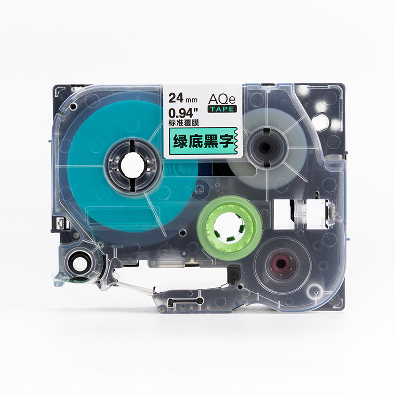 愛墨  AQe-161（36mm）標準覆膜標簽打印機色帶  紅底黑字_http://m.gzyiqian.cn/img/images/C201907/1564048829545.jpg