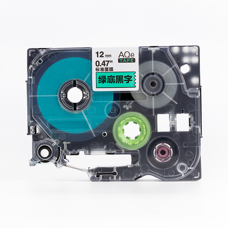 愛墨  AQe-161（36mm）標準覆膜標簽打印機色帶  紅底黑字_http://m.gzyiqian.cn/img/images/C201907/1564048829556.jpg