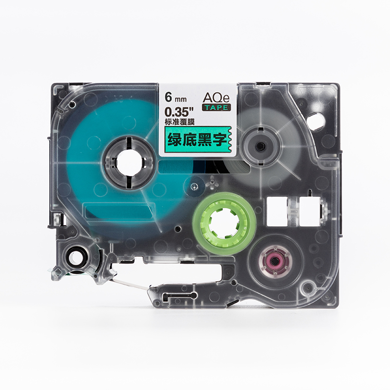 愛墨 AQe-651（24mm）標準覆膜標簽打印機色帶  白底黑字_http://m.gzyiqian.cn/img/images/C201907/1564102967913.jpg