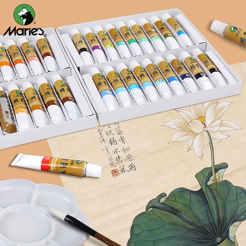 國畫顏料 36色/12ml中國畫顏料套裝_http://m.gzyiqian.cn/img/images/C201910/1571389640952.jpg