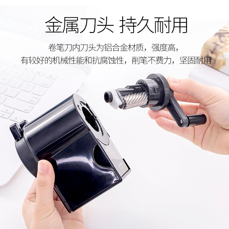 三菱UNI手搖削筆器KH-18轉筆刀卷筆刀(藍色)_http://m.gzyiqian.cn/img/images/C201911/1572849889061.jpg