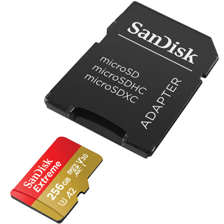 閃迪（SanDisk） 256GB TF存儲(chǔ)卡 讀速160MB/s 寫速90MB/S U3 C10 V30 4K至尊超極速版_http://m.gzyiqian.cn/img/images/C201911/1575000056931.jpg