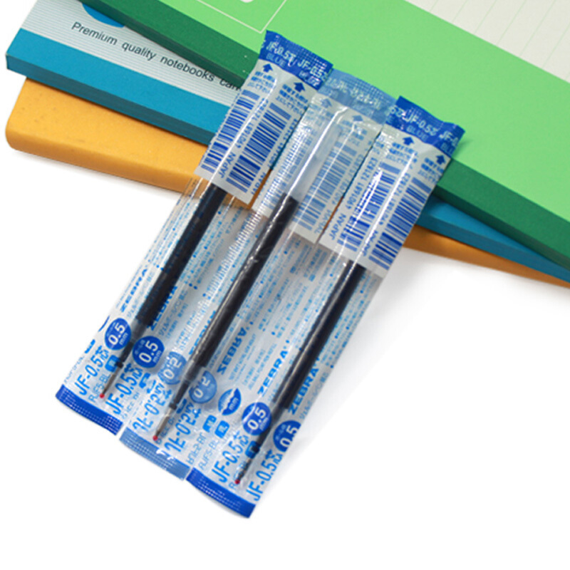 斑馬（ZEBRA）0.5mm按動(dòng)中性筆芯 RJF5-BL/10支裝(藍(lán)色筆芯)_http://m.gzyiqian.cn/img/images/C202007/1594368586724.jpg