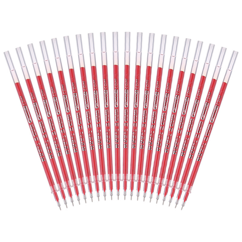 晨光（M&G）0.5mm全針管簽字筆替芯AGR640C3/20支裝(紅色)_http://m.gzyiqian.cn/img/images/C202007/1594780229028.jpg
