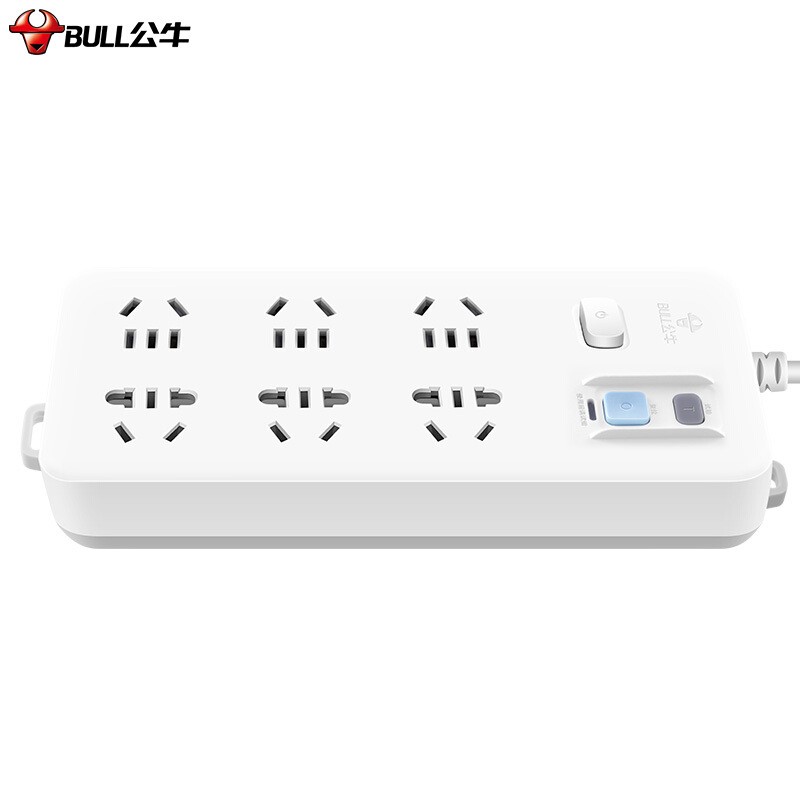 公牛（BULL）GN-705插座排插接線板插線板漏電保護防觸電 6孔 5米_http://m.gzyiqian.cn/img/images/C202007/1595556510344.jpg