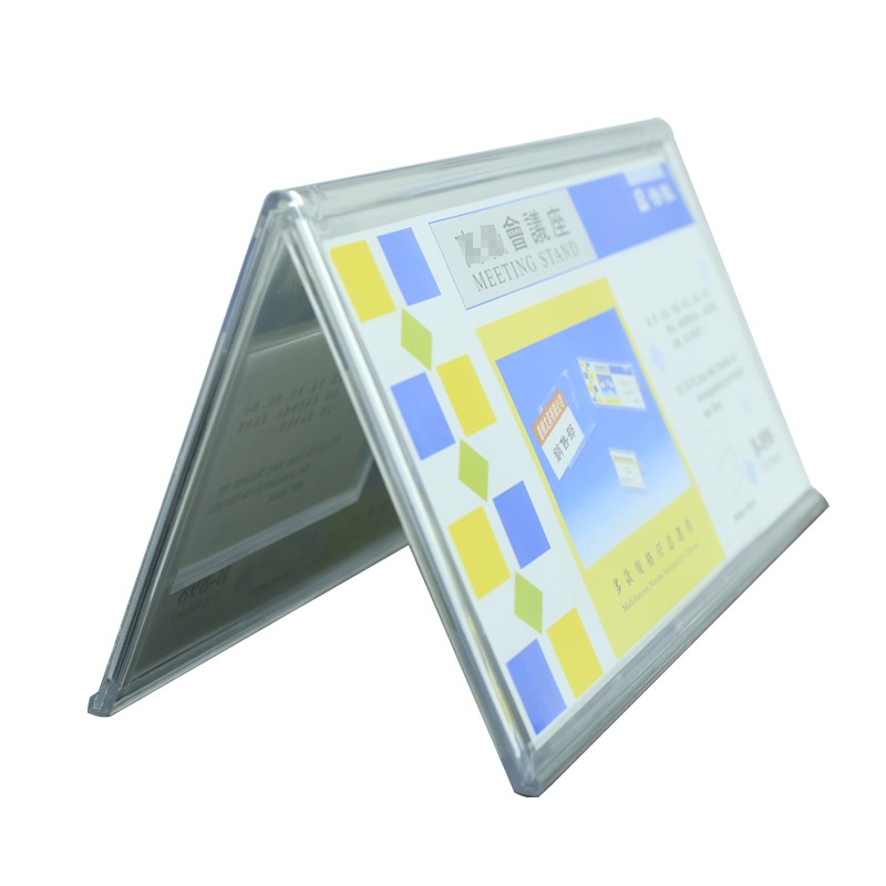 普雅 B-891 V型三角會議展示牌桌牌席位卡 內徑5.5*9cm_http://m.gzyiqian.cn/img/images/C202008/1596435875070.jpg