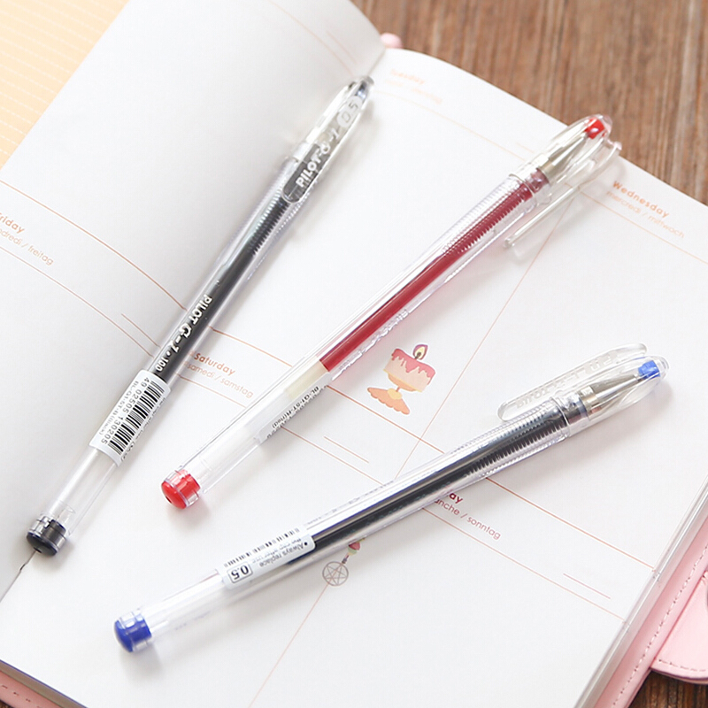 百樂（PILOT）BL-G1-5T 子彈頭中性筆啫喱筆 簽字筆0.5mm/12支裝（藍色）_http://m.gzyiqian.cn/img/images/C202009/1598929483437.jpg