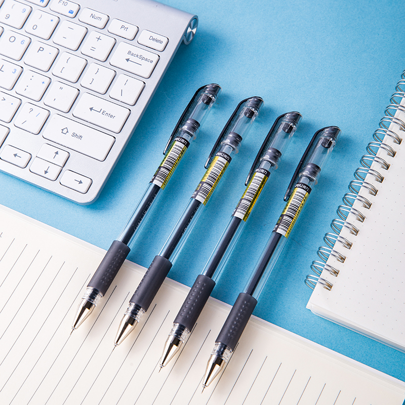 得力（deli）S820 財務專用中性筆 黑色簽字筆 0.28mm 12支盒_http://m.gzyiqian.cn/img/images/C202009/1599444255607.jpg