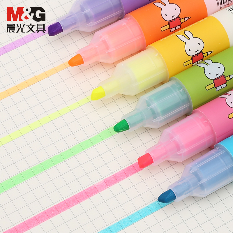 晨光（M&G） MF5301 單支裝 米菲香味熒光筆 12支/盒_http://m.gzyiqian.cn/img/images/C202009/1599444789266.jpg