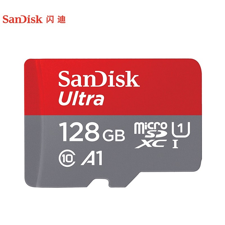 閃迪（SanDisk）128GB TF（MicroSD）存儲卡 U1 C10 A1 至尊高速移動版內存卡_http://m.gzyiqian.cn/img/images/C202103/1615965635596.jpg