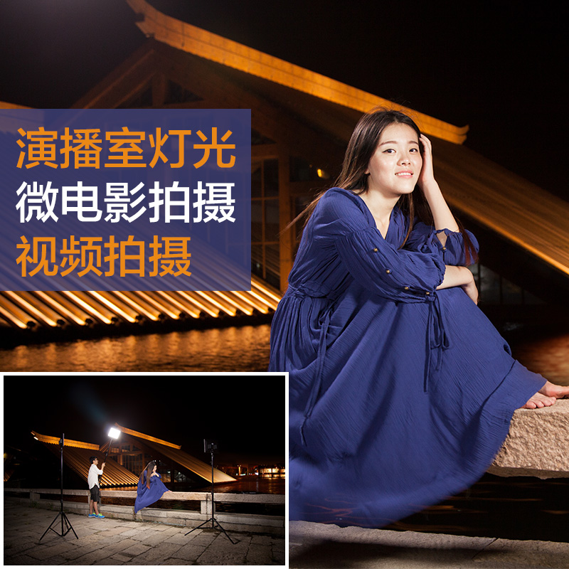 神牛（Godox）LED500補光燈攝影燈led常亮影視燈雙色溫攝像燈影室燈_http://m.gzyiqian.cn/img/images/C202103/1617087379784.jpg