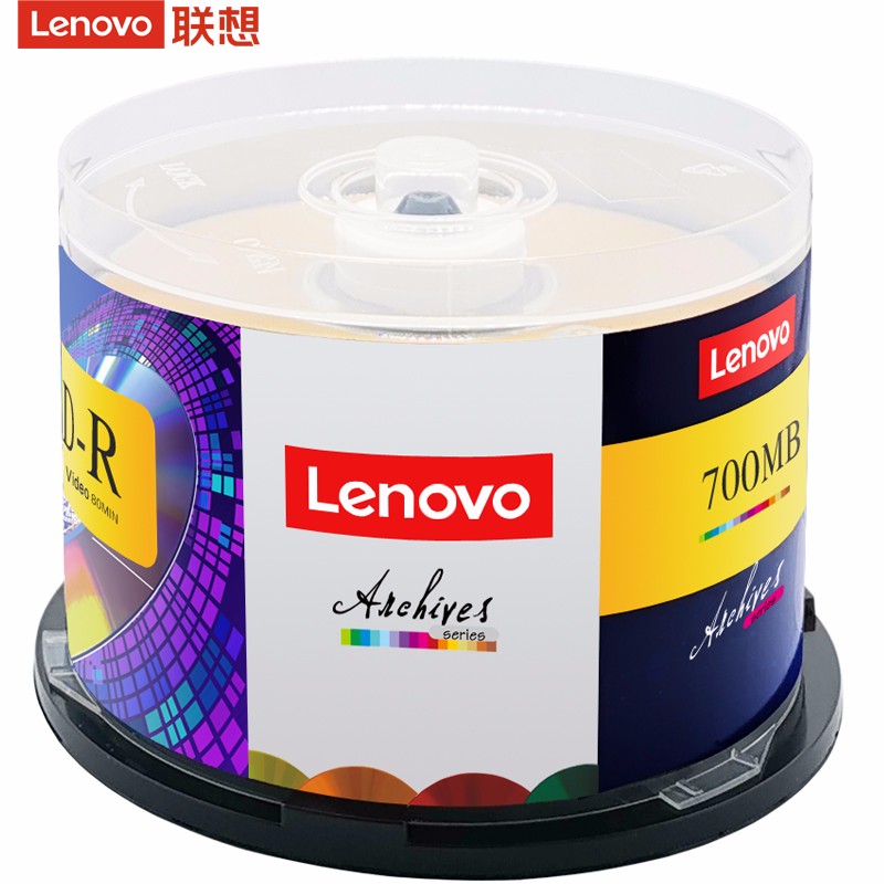 聯想（Lenovo）CD-R 光盤 52速700MB 桶裝50片_http://m.gzyiqian.cn/img/images/C202203/1648457406779.jpg