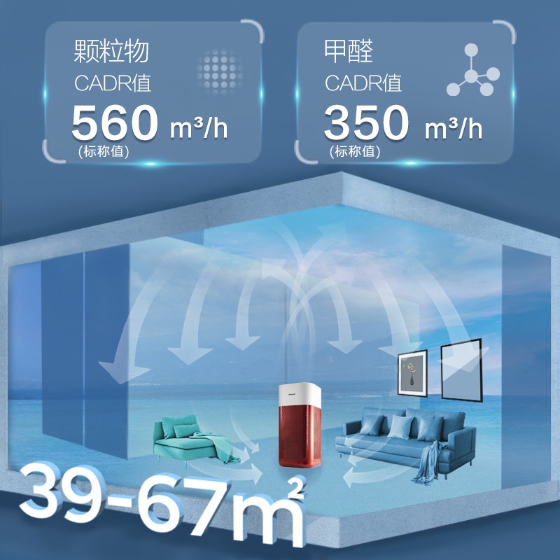 霍尼韋爾（Honeywell） KJ560F -P22R空氣凈化器 UV消毒除菌除甲醛除霧霾空氣消毒機(jī)_http://m.gzyiqian.cn/img/images/C202204/1648863345525.jpg