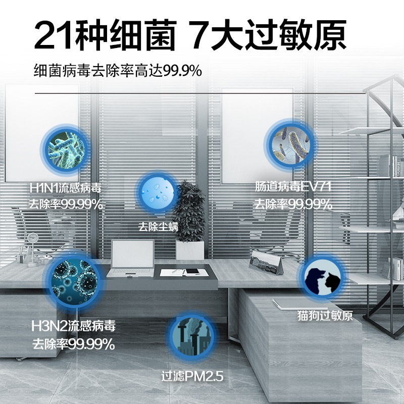 霍尼韋爾（Honeywell） KJ560F -P22R空氣凈化器 UV消毒除菌除甲醛除霧霾空氣消毒機(jī)_http://m.gzyiqian.cn/img/images/C202204/1648863346021.jpg