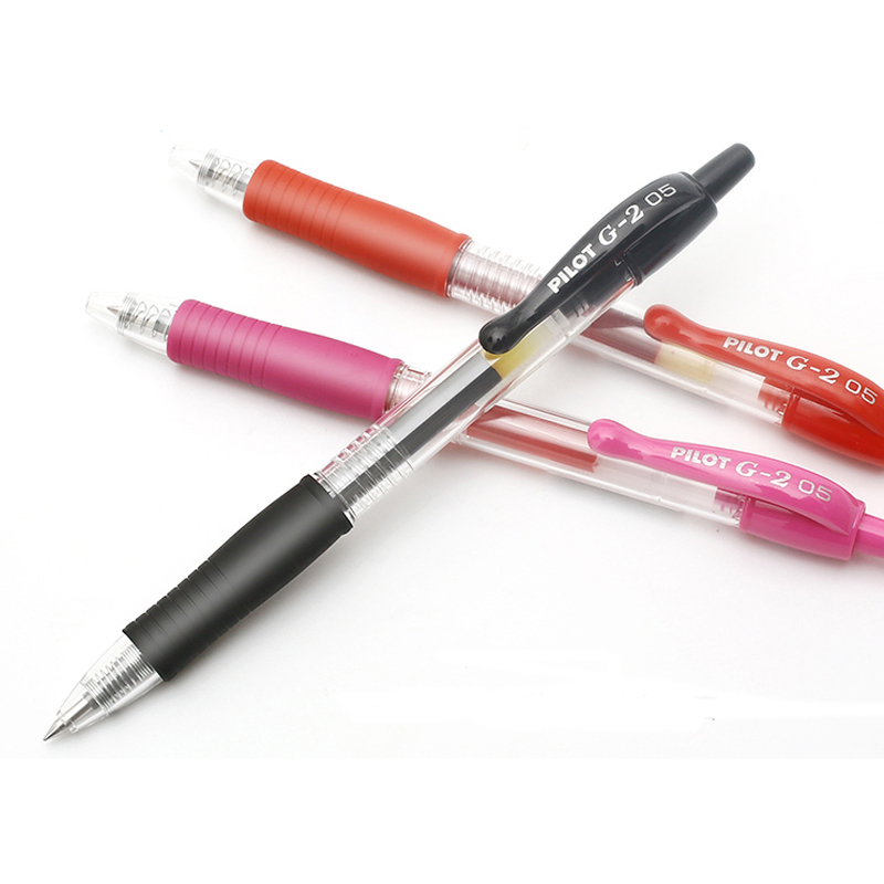百樂（PILOT）BL-G2-5-R 按動中性筆啫喱筆 簽字筆0.5mm 12支/盒 (紅色) _http://m.gzyiqian.cn/img/sp/100/15fc48ea-9c2d-4e9e-8280-8a1f4d1e05fa.jpg