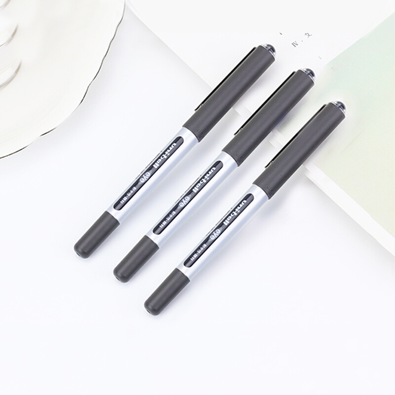 三菱（uni）UB-150（可透視）中性筆 簽字筆0.5mm 10支/盒 (黑色) _http://m.gzyiqian.cn/img/sp/100/2d35db78-907b-464c-8d0a-cc99c4d28a51.jpg