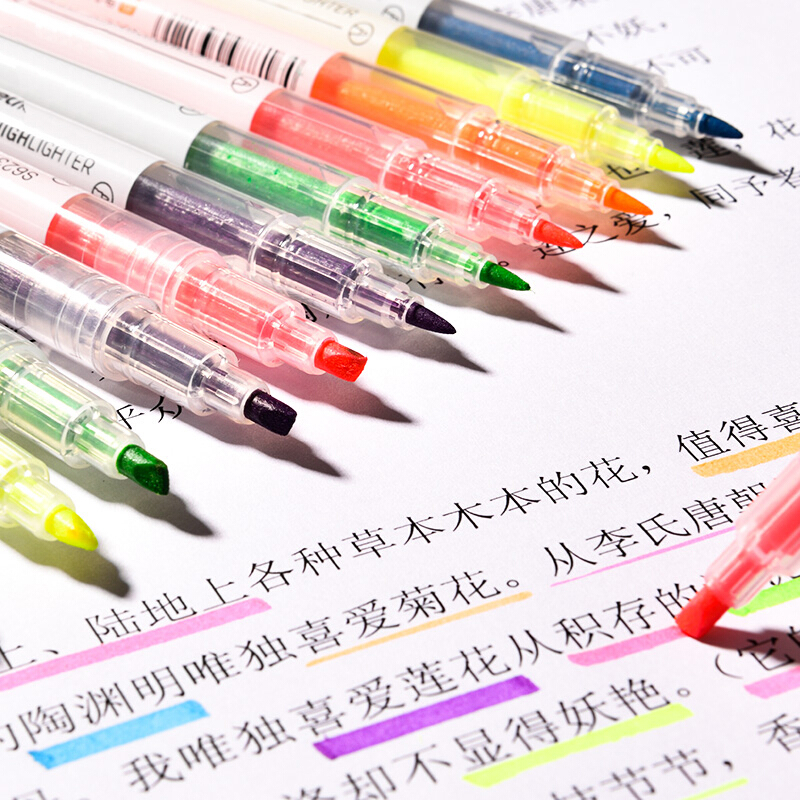 得力（deli） S627 雙頭熒光筆6色套裝_http://m.gzyiqian.cn/img/sp/103/c45374bb-ded3-4300-bfb8-2c1cdcfb4ce7.jpg