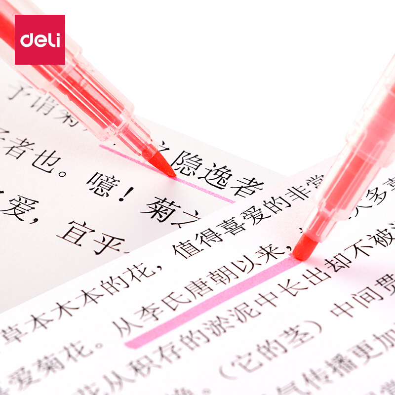 得力（deli） S627 雙頭熒光筆6色套裝_http://m.gzyiqian.cn/img/sp/103/d76e9575-2679-4cb6-8557-4f746964489a.jpg