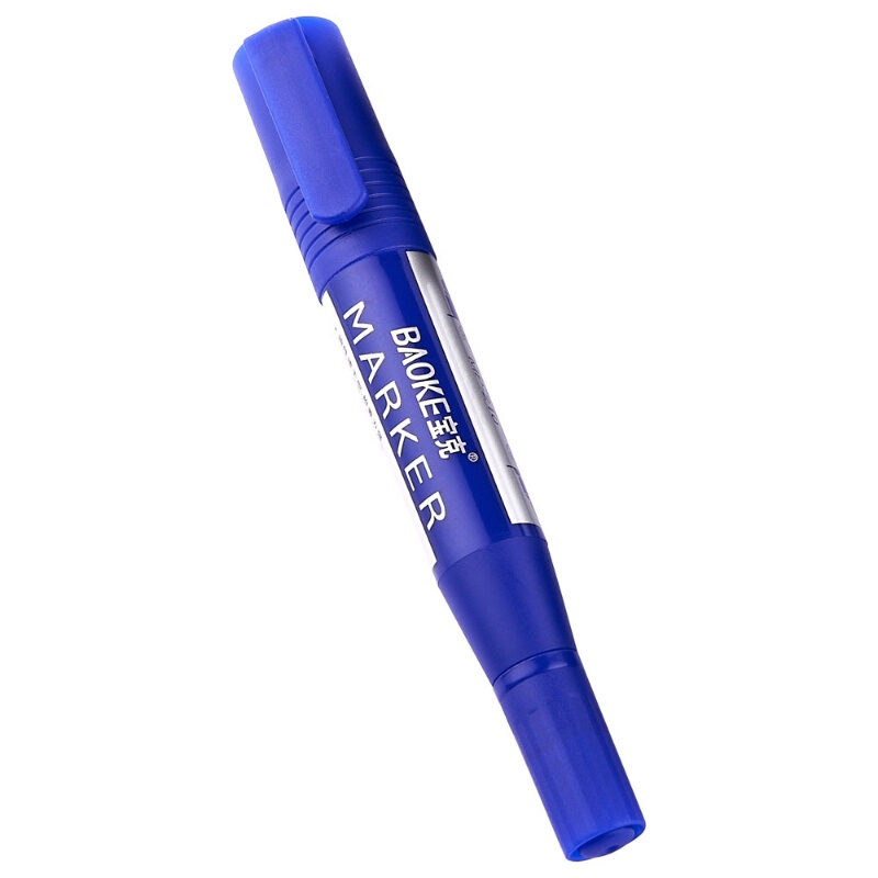 寶克（BAOKE） MP-210 油性大雙頭記號筆 12支/盒（藍色）_http://m.gzyiqian.cn/img/sp/104/3fdedaf3-48c8-4ab4-9695-49a859898039.jpg