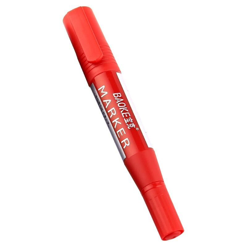 寶克（BAOKE） MP-210 油性大雙頭記號筆 12支/盒（紅色）_http://m.gzyiqian.cn/img/sp/104/700bfc18-ba49-4ad7-8f10-dcb8f1a7dc6d.jpg