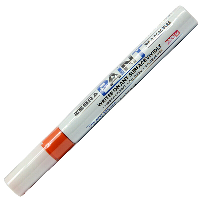 斑馬（ZEBRA） MOP-200M 修補筆|油漆筆|涂鴉筆 2.8mm 1支裝（橙色）_http://m.gzyiqian.cn/img/sp/106/3e272fb8-6b57-4cbb-8839-cc06288ba08f.jpg