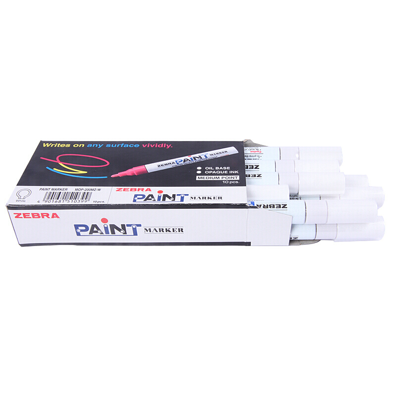 斑馬（ZEBRA） MOP-200M 修補筆|油漆筆|涂鴉筆 2.8mm 1支裝（白色）_http://m.gzyiqian.cn/img/sp/106/602a92b9-0e0b-467c-991b-679a1f6c92f9.jpg