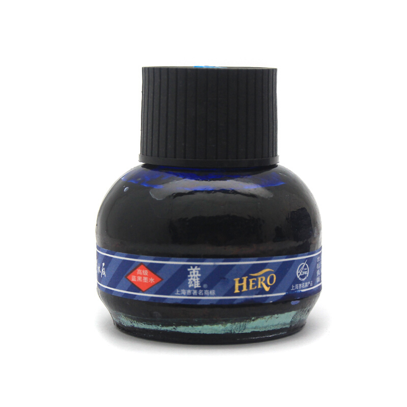 英雄（HERO） 232 藍黑墨水(60ml) _http://m.gzyiqian.cn/img/sp/117/7b9b5feb-f173-4328-95b2-e3b8074c2887.jpg