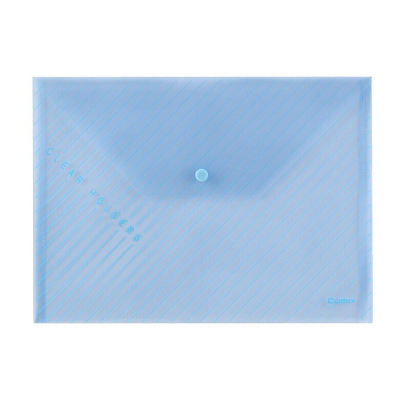 齊心（COMIX） C335 A4辦公必備透明按扣袋 白色_http://m.gzyiqian.cn/img/sp/124/5003d0ee-10fa-4633-af68-290838d74399.jpg