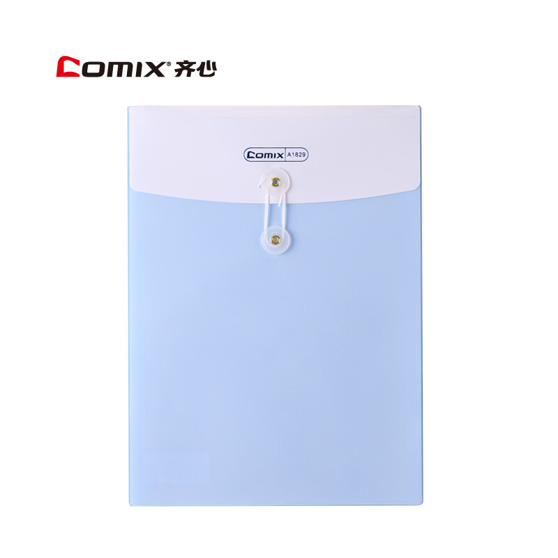 齊心（COMIX） A1829 A4 豎式 雙袋繩扣袋 水果色 顏色隨機_http://m.gzyiqian.cn/img/sp/124/cd5454c0-6ede-47fe-8a28-878af7fc3ce5.jpg