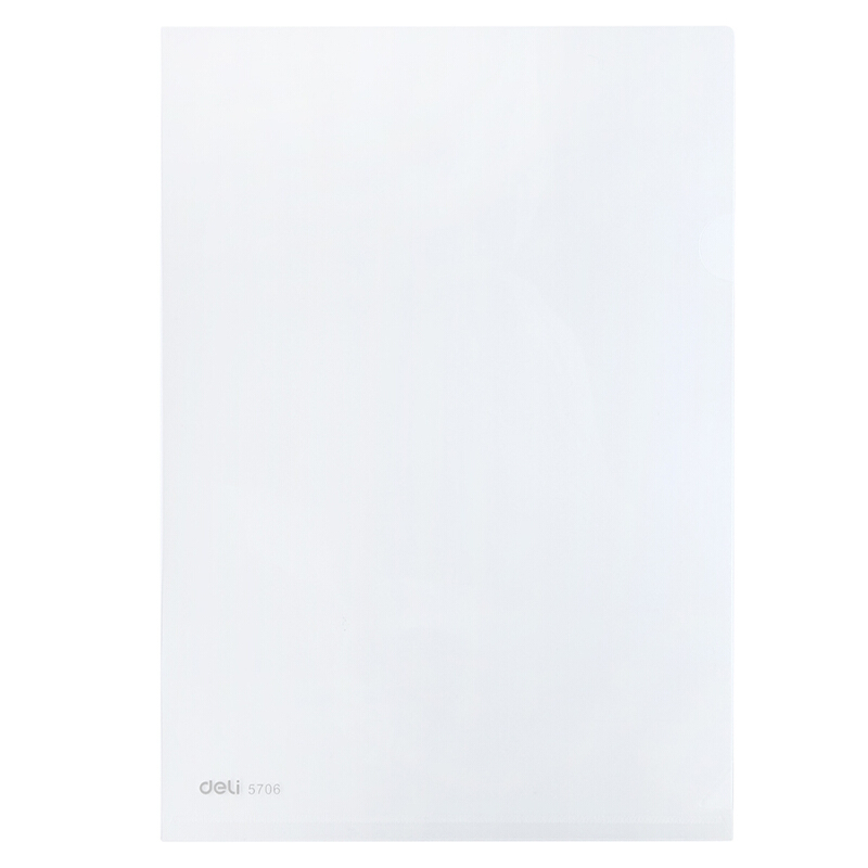得力（deli） 5706 A4透明文件套/單片夾 10個裝_http://m.gzyiqian.cn/img/sp/124/de227ac7-fa17-4166-a88f-6af00cb27d07.jpg