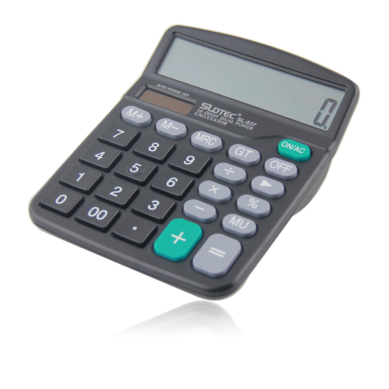 世龍達(dá)（（SLDTEC）） SL-837 大顯示屏雙重電源辦公計算器