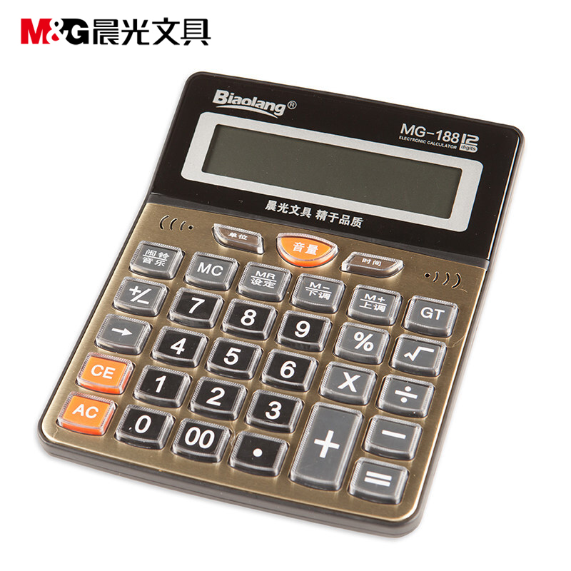 晨光（M&G） ADG9813 MG-188 7 12位桌面型語音計算器_http://m.gzyiqian.cn/img/sp/139/6f7ee1d2-b1b5-417d-b846-0d4eba9f6104.jpg