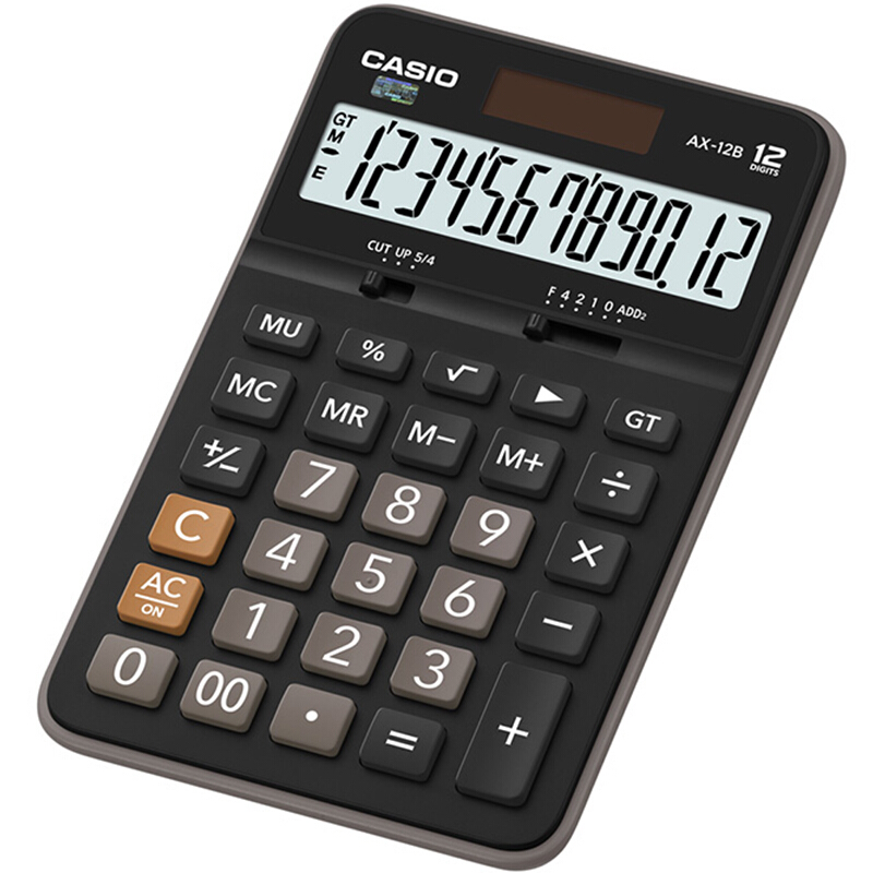 卡西歐（CASIO） AX-12B 日常商務 計算器_http://m.gzyiqian.cn/img/sp/139/a453d846-515e-4603-9130-1a0cf6578de1.jpg