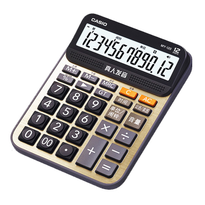 卡西歐（CASIO） MY-120B 語音計算器 金色_http://m.gzyiqian.cn/img/sp/139/cf68f137-a2eb-4e93-b1d1-92538f28ffe7.jpg