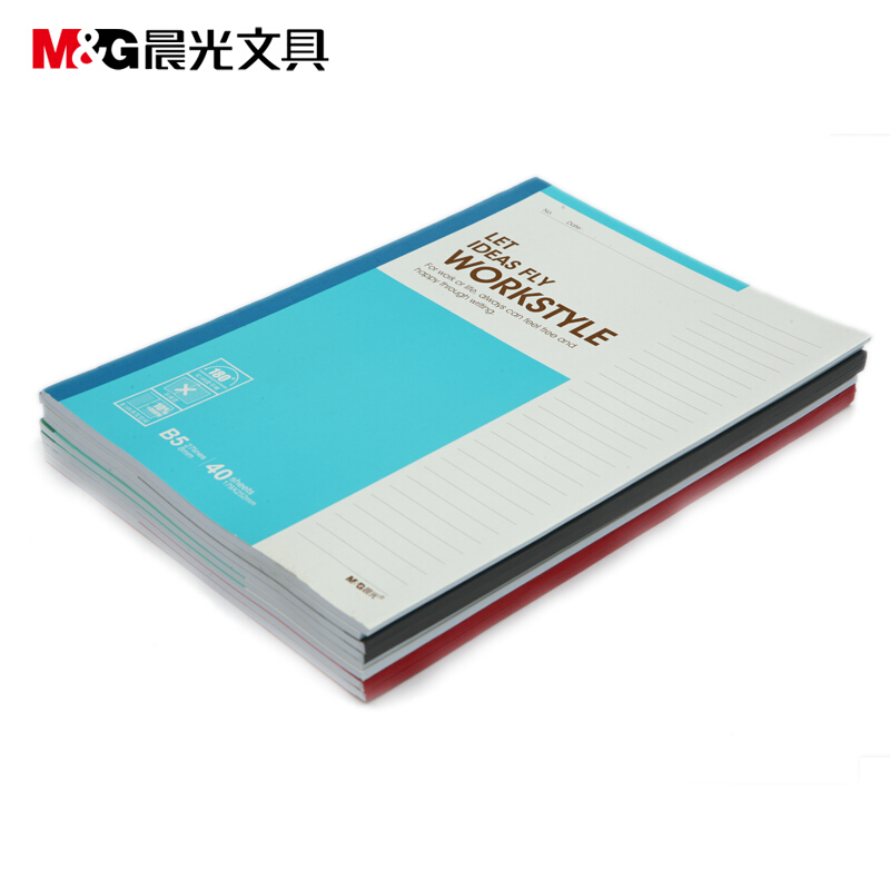 晨光（M&G） APYJP411 辦公無線裝訂本 軟抄記事本B540頁 8本裝_http://m.gzyiqian.cn/img/sp/161/53fd932c-a795-4f97-bca0-da6f027a2cd1.jpg