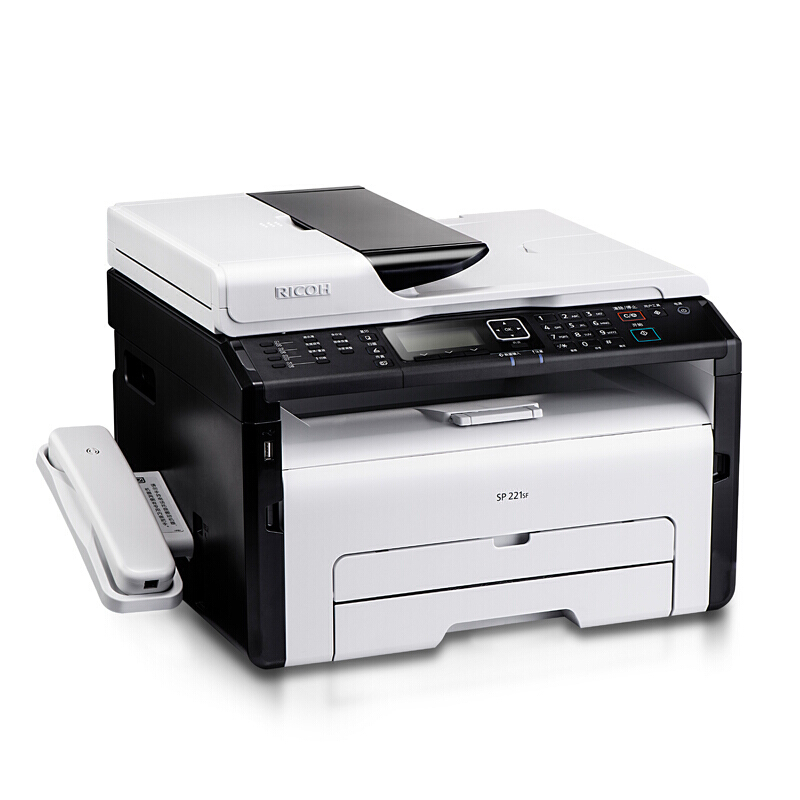理光（Ricoh） SP221SF 黑白激光一體機 A4幅面（打印/復印/傳真/掃描）_http://m.gzyiqian.cn/img/sp/1717/02f8b1af-d642-4a24-97f9-d8478bb340f5.jpg