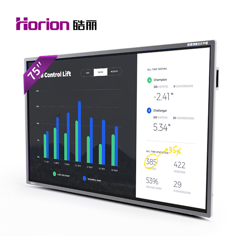 皓麗（Horion） 75M2 商顯觸控一體機(jī) 視頻會議智能平板 培訓(xùn)教學(xué) 交互式 (75英寸/4K超高清) _http://m.gzyiqian.cn/img/sp/1724/203db4c7-91df-402b-9124-cfc5fc81d3a1.jpg